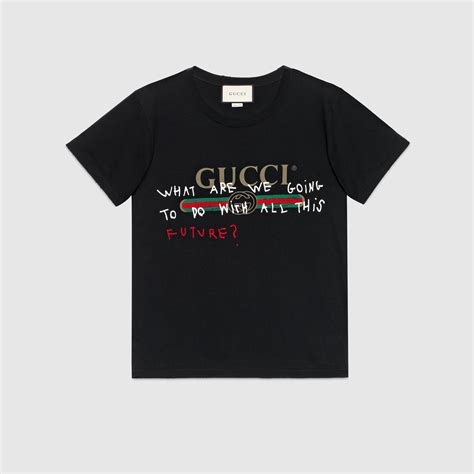 gucci coco capitan white t-shirt|Gucci polo shirts for men.